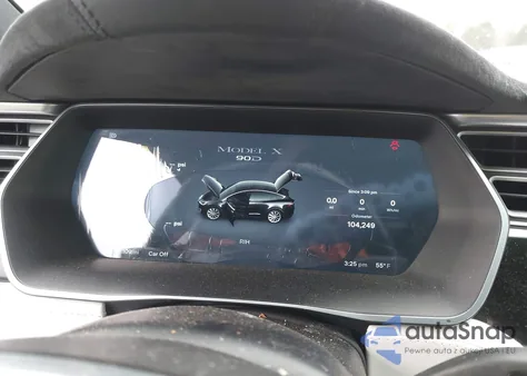 2016 Tesla Model X 60D/70D/75D/90D из США, поврежденный, VIN 5YJXCAE20GF007953